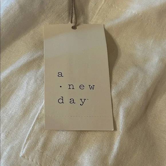 NWT a new day Women's Plus Size Linen Pants - Picture 4 of 6